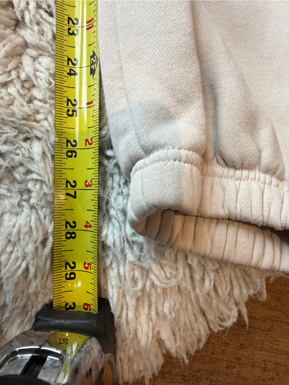 Nike Cream High Rise Jogger Sweatpants Women’s Size XS - Picture 9 of 9